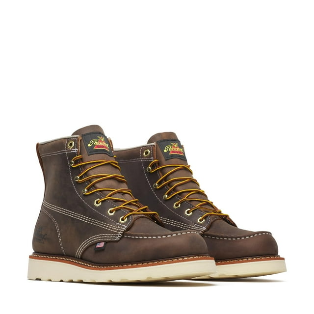 Botas de trabajo Thorogood American Heritage de 6 pulgadas con punta moc para hombre