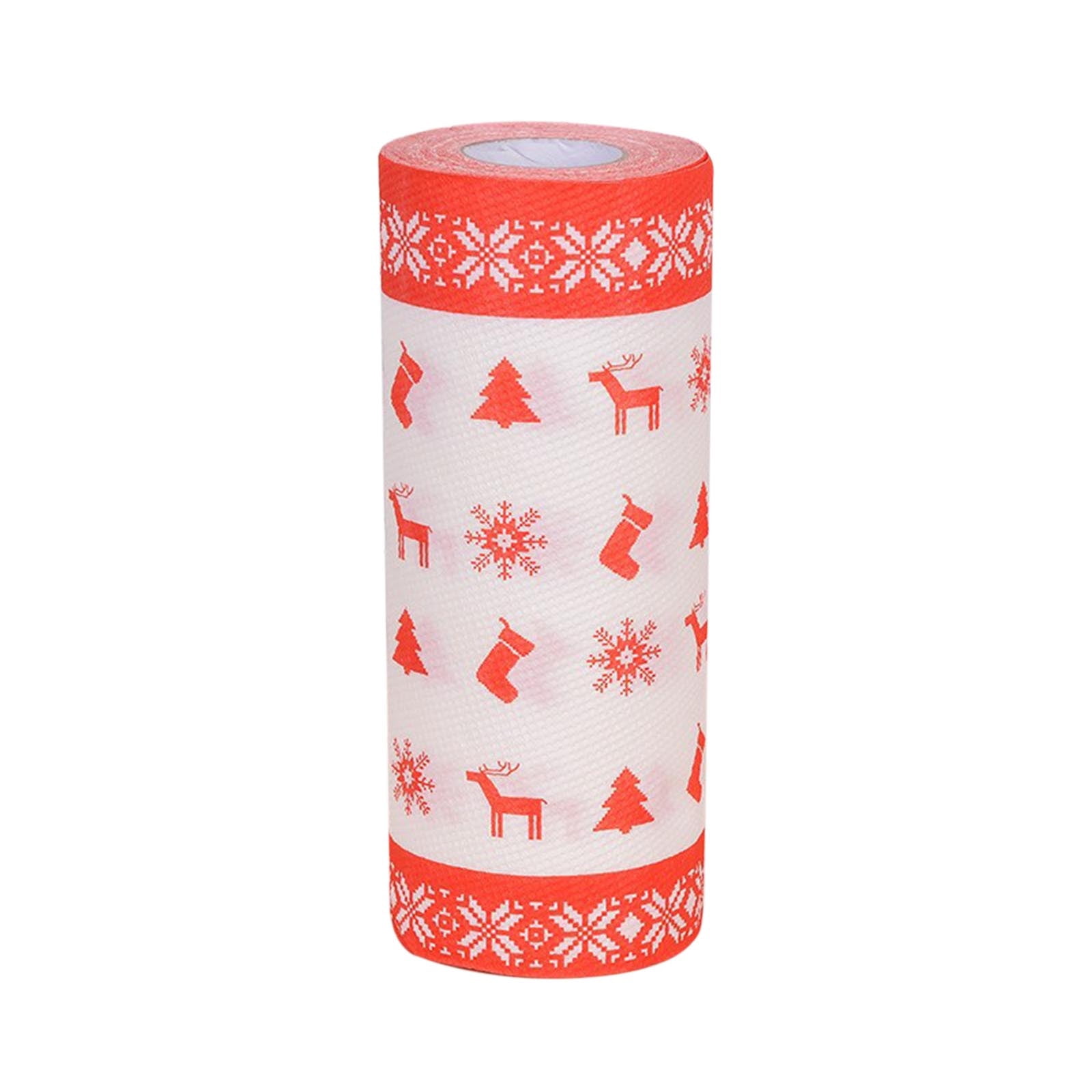 Qocolhg Outdoor Christmas Decorations Indoor, Christmas Print Kitchens Paper Absorbent Oil Absorbent Kitchens Towel Paper, Christmas Gifts for Kids, Christmas Home Party Decor Clearance