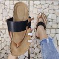 thumbnail image 1 of Sandalias de mujer, zapatos frescos de verano, zapatos de playa, sandalias de pellizco de estilo romano de tacón plano Wmkox8yii hj789, 1 of 6