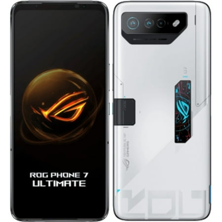Asus ROG Phone 7 Ultimate 5G 512GB Smartphone (Unlocked), Storm White