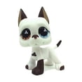 thumbnail image 4 of Action Figures Pet Great Dane Dog White LPS 557 - Unique Puppy with One Blue Eye & One Brown Eye, 4 of 8