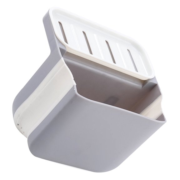 CATIEBYE Grey Kitchen Sink Basket - Versatile Fruit and Vegetable Draining Holder for Efficient Kitchen Organization