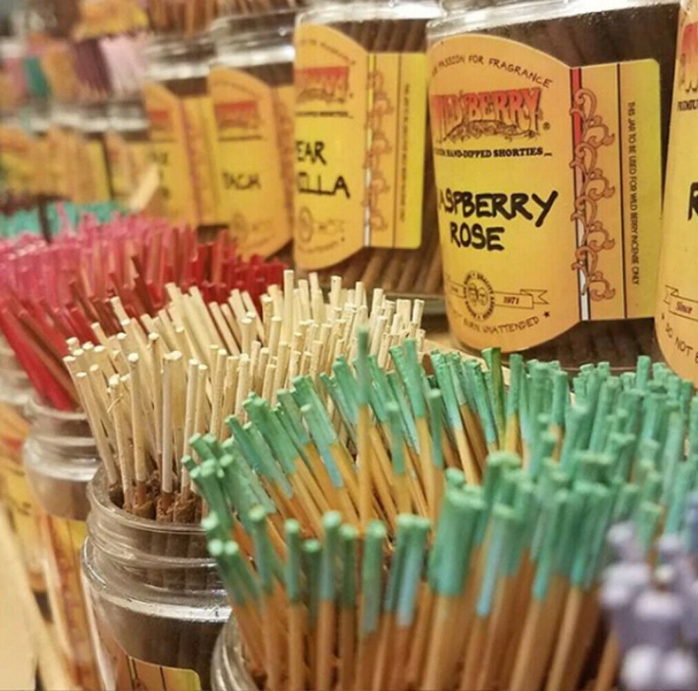 Wildberry Incense 11" Tranquility 100 Stick Pack, Jar Not Included