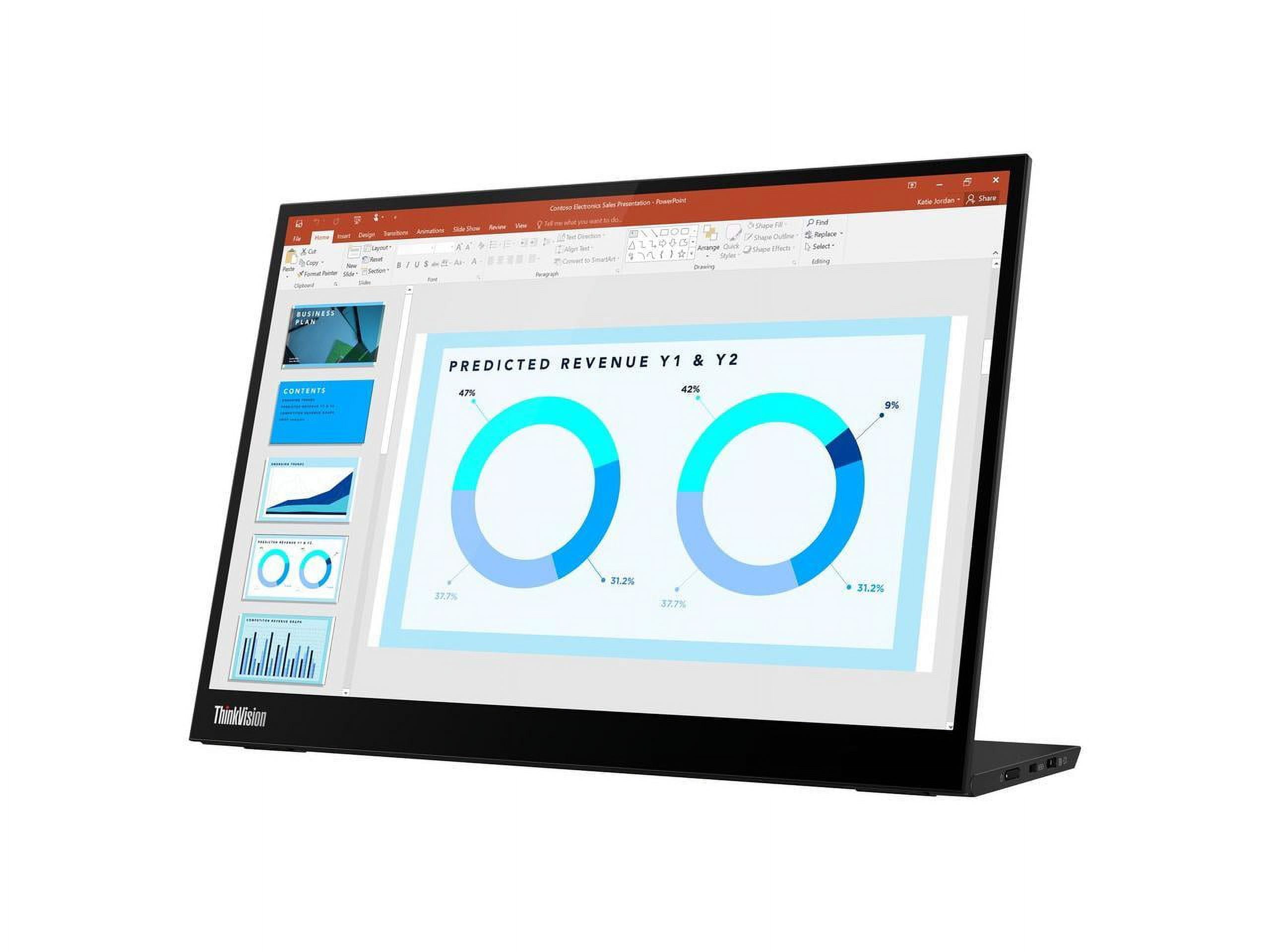 中古美品Lenovo Thinkvision m14d 94848225-8e40-4288-9261-