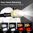 thumbnail image 2 of Super Bright LED Sensor Headlamp Type-C Charge Head Flashlight, 2 of 8