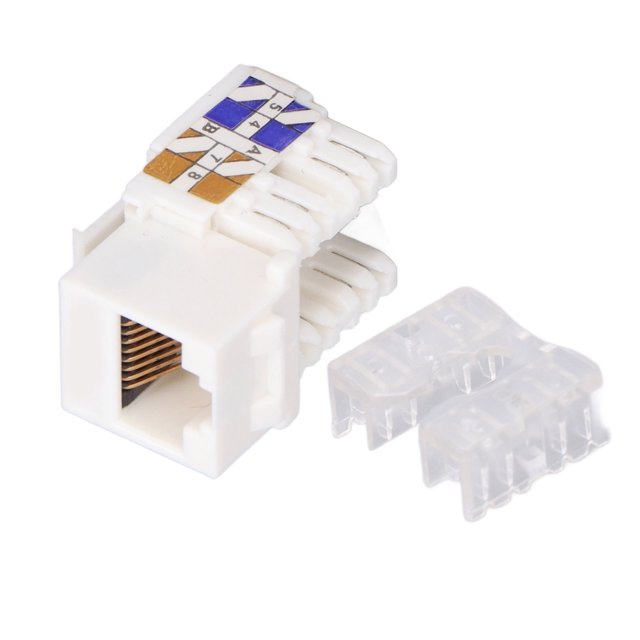 Conector del módulo de red, TF1015A RJ45 CAT5 A Módulo de blindaje Módulo de red CA Funcionamiento suave