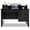 Black, variant on Giantex Vintage Computer Desk, Home Office Computer Table, Spacious Wooden Executive Writing Study Desk, Black