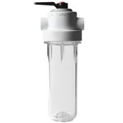 AO Smith Whole House Water Sediment Filter - Valve-in-Head Single-Stage Filtration System - NSF Certified - AO-WH-PREV