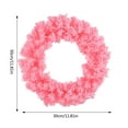 thumbnail image 3 of Tyidzon Christmas Wreath for Front Door Artificial Wreath Christmas Decorations for Fireplaces Stairs Door Window Holiday Festival Wedding Christmas Decorations, 3 of 7