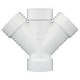 thumbnail image 4 of Charlotte Pipe & Foundry PVC006111000HA 3 in. PVC-DWV Double Wye, 4 of 6
