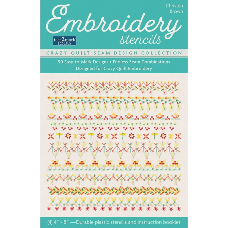 C & T Publishing-Embroidery Stencils 