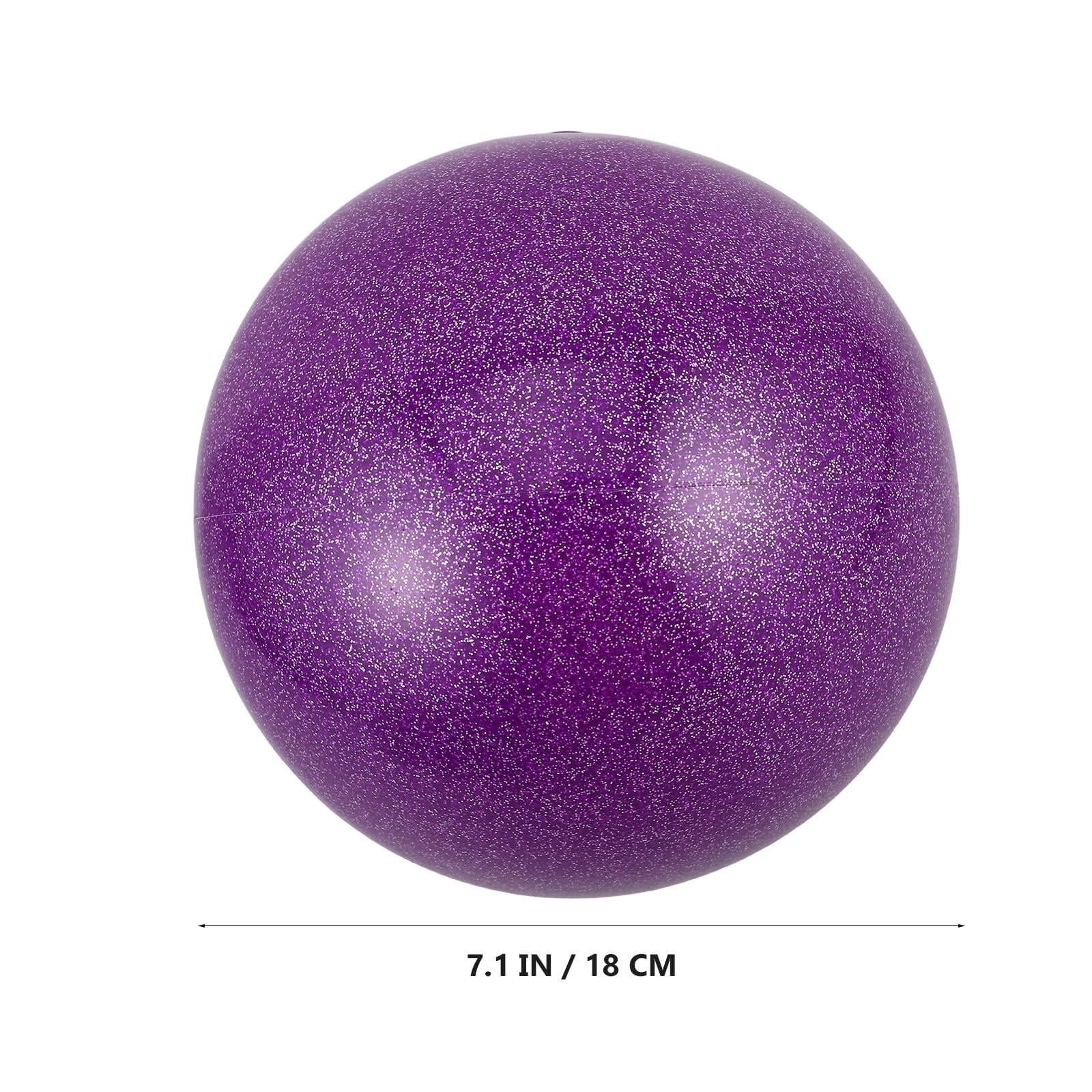 AURARMLET Gymnastic Ball Gymnastics Ball Purple PVC for Balance Training 1Pack
