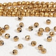 thumbnail image 4 of 254Pcs Hematite Beads 3mm Gold Plated Gemstone Round Faceted Loose Spacer Beads for DIY Jewelry Making Craft Supplies, 4 of 6