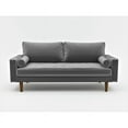thumbnail image 3 of Hazen 69.7'' Velvet Square Arm Sofa, 3 of 5