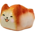 thumbnail image 4 of Almohada de pan – Almohada de barra de pan con expresión de Corgi feliz – Lindo animal de peluche de perro de peluche para una almohada, acostado, abrazado y decoración del hogar – 25 cm JM, 4 of 5