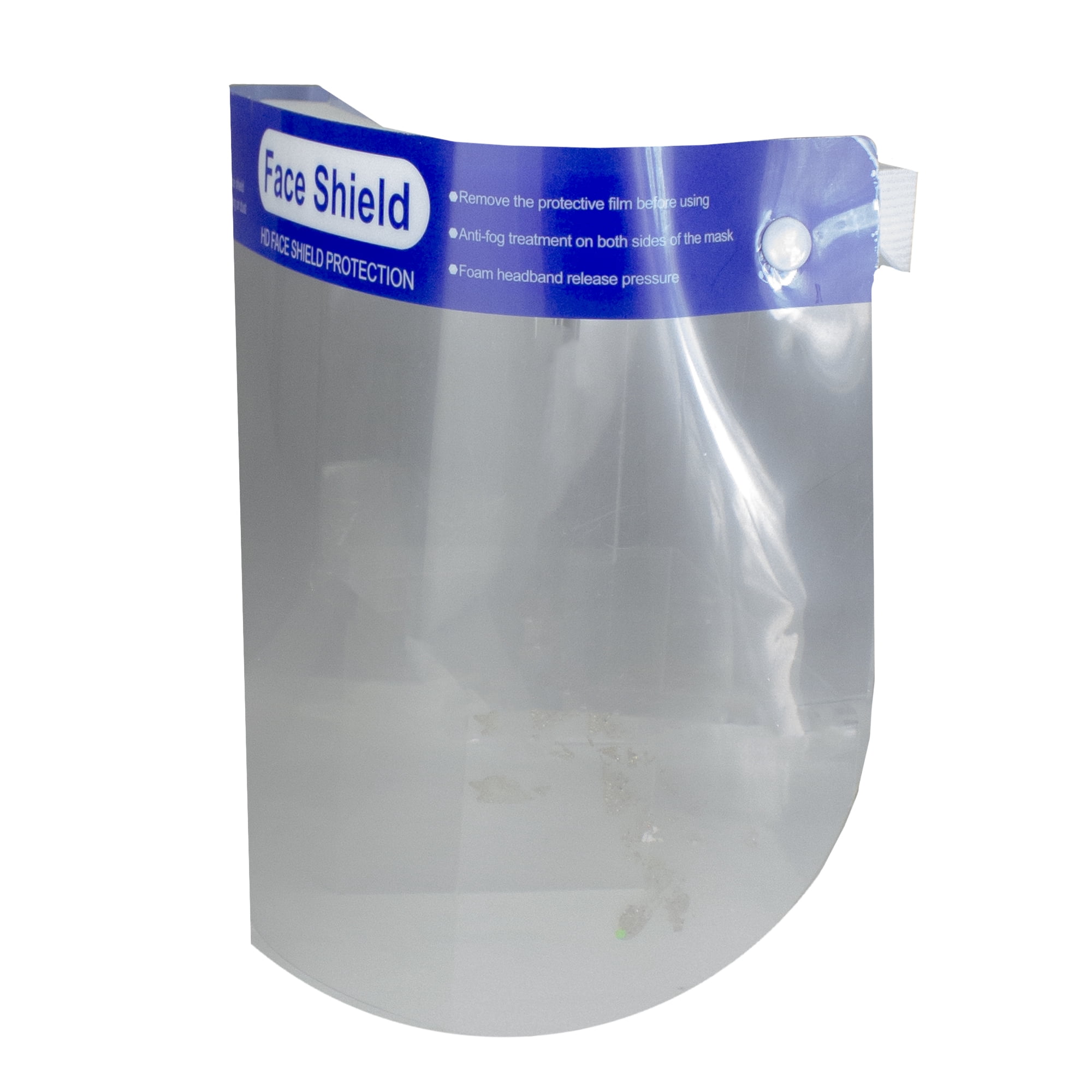 Northlight Protective Face Shields with Comfort Pad and Elastic Security Band - 10ct