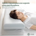 thumbnail image 3 of Almohada Zinus Memory Foam Refrescante Contorno Hombros. Para Todas las Edades., 3 of 6