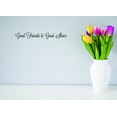 thumbnail image 1 of Wall Design Pieces Good Friends & Good Shoes Quote 8x32", 1 of 1