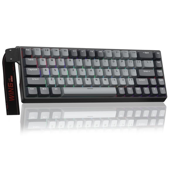 AULA WIN68 HE PRO - Hall Effect Gaming Keyboard with Magnetic Switch, Fast Trigger Mode Adjustable Actuation, 8KHz Polling Rate,