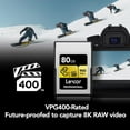 thumbnail image 3 of Lexar Professional GOLD Series - Carte Mémoire Flash - 128 GB - CFexpress Type B, 3 of 5
