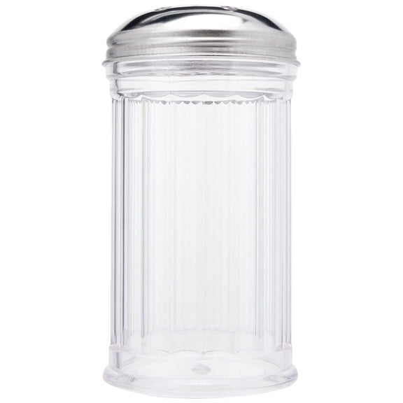 American Metalcraft SAN300 12 oz Plastic Shaker Jar Only (No Top)