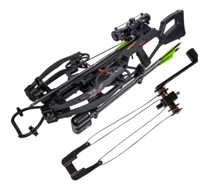 Bear Archery Intense CD Crossbow with DETAC Crank Package