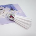 thumbnail image 4 of OUSITAID 28 Pieces Keychain Charms Creative Delicate Keyring Pendant Tassels Simple Handbag Decor Tassel Craft Decoration DIY Accessory Black, 4 of 9