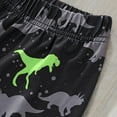 thumbnail image 6 of WOYY Infant Boys Glow In The Dark Dinosaur Pajamas Long Sleeve Top Pants, Sizes 18-24M, 6 of 8