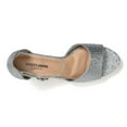 thumbnail image 3 of Ninety Union Jazzy Glitzy Open Till Close Back Sandal, Silver, 7, 3 of 4