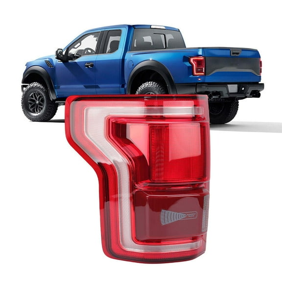 LED Tail Light Brake Left Driver For Ford F150 F-150 2015-2017 W/Blind Spot