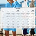 thumbnail image 5 of Jamicy Two Piece Sets for Women Summer Loungewear Long Sleeve with Shorts Solid Color Tracksuit for Women, 5 of 9