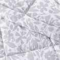 thumbnail image 7 of Noble Linens 3-Piece Light Gray Abstract Garden Print Comforter Set,Full/Queen, 7 of 7