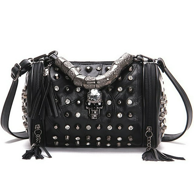 Lady Handbag Fashion Rivet Creative Multiuse Crossbody Bag Shoulder Purse
