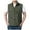 Army Green, variant on Krdevn Men Jacket Vest Overalls Vest Pocket Outdoor Casual Plain Slim Comfortable Jacket,Tank Tops Men,L