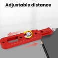 thumbnail image 4 of Aluminum Alloy Woodworking Compass Tool, Portable Woodworking Compass Scriber Flexible Rustproof  for Marking, 4 of 7