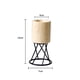 thumbnail image 4 of Candelabros de Madera perfecl Porta vela Negro, 4 of 8