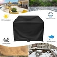 thumbnail image 3 of Luniquz 210D Patio Furniture Cover, Outdoor Rectangular Table and Chair Set Cover, Waterproof Outdoor Sectional Set Cover, 3 of 7