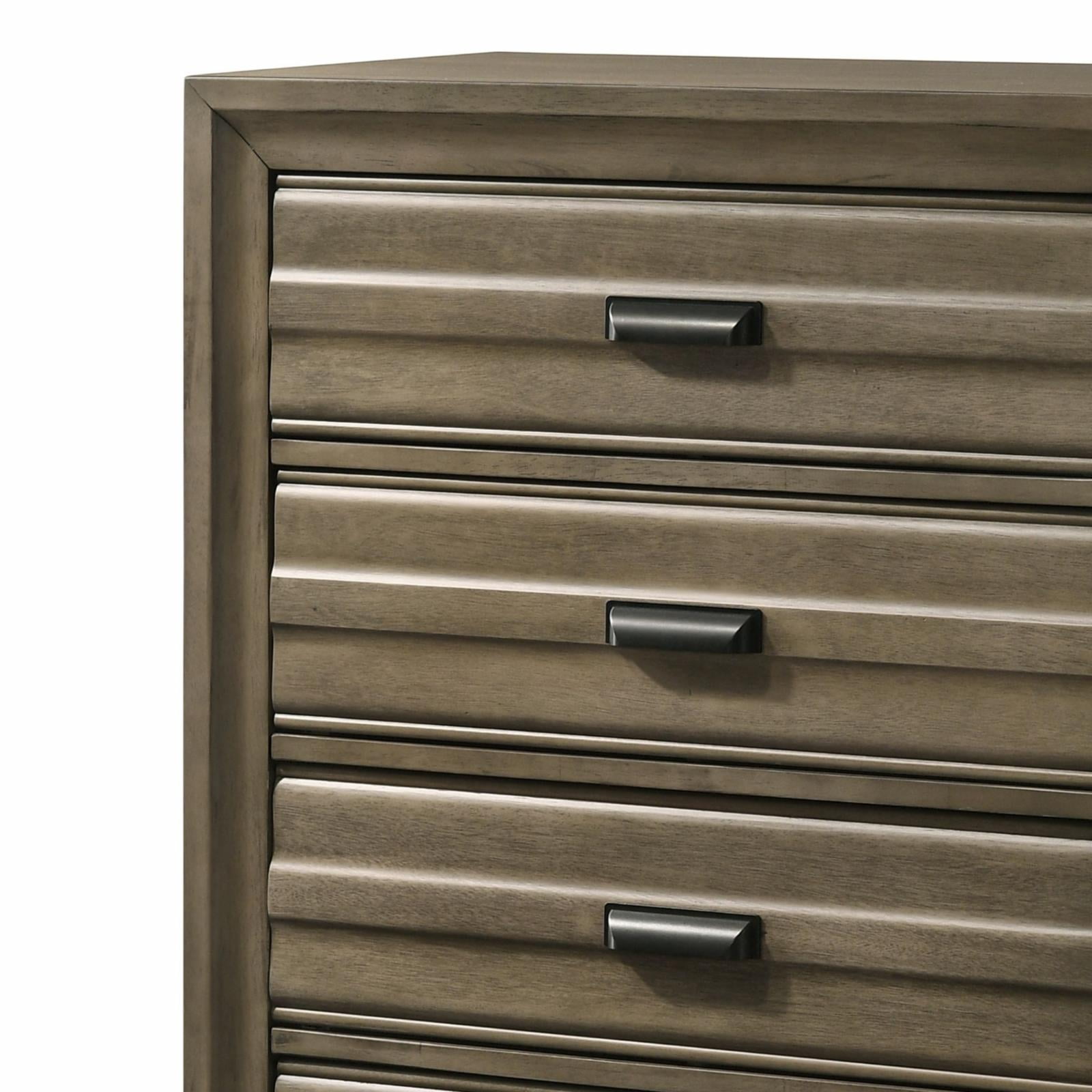 Roundhill Furniture Loiret Contemporary 5-Drawer Chest