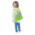 thumbnail image 2 of Bright Graffiti Drawstring Bags, Party  Favor Bags, Prizes, Gift Bags, 12 Pieces, 12" x 15", 2 of 2