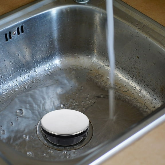 WHAMVOX 2pcs Sink Hole Covers Sink Hole Decorative Cover Countertop Hole Sink Hole Cover Pipe Cover Plate For Kitchen And Bathroom