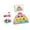 Style C, variant on Siruishop Wood Clip Bead Matching Game Early Educational Toy Birthday Gifts Development Hand Eye Coordination for Boys Girls Preschool Style C