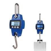 Electronic Digital Crane Scale Weight 300 Kg Stainless Steel Heavy Duty Hanging Hook Scales ,Easy to Operate