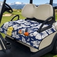 thumbnail image 3 of Pzuqiu Golf Cart Seat Cover Foldable Golf Cart Seat Covers, Non-Slip 4 Front Pockets Quilted Golf Cart Seat Covers Fit for Club Car EZGO Yamaha Carts, 3 of 6