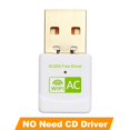 thumbnail image 1 of Controlador gratuito USB Wifi adaptador 600 Mbps Wi fi adaptador 5 ghz antena USB Ethernet PC Wi-Fi adaptador Lan Wifi Dongle AC Wifi receptor Tan Jianjun unisex, 1 of 2