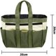 thumbnail image 5 of Bolsa de herramientas de jardinería portátil, kit de herramientas para plantas Oxford, bolsa de almacenamiento de herramientas con múltiples bolsillos, bolsa de transporte para plantación en interiore, 5 of 5