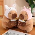 thumbnail image 5 of Capybara Plush Toys Cartoon Animals Stuffed Dolls Home Sofa Decoration Holiday Gift, 5 of 5