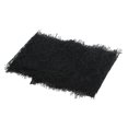 thumbnail image 4 of 3 yardas de tela de ajuste de encaje de pestañas suaves negras / blancas para coser apliques 黑色 Sunnimix Ajuste del cordón, 4 of 8