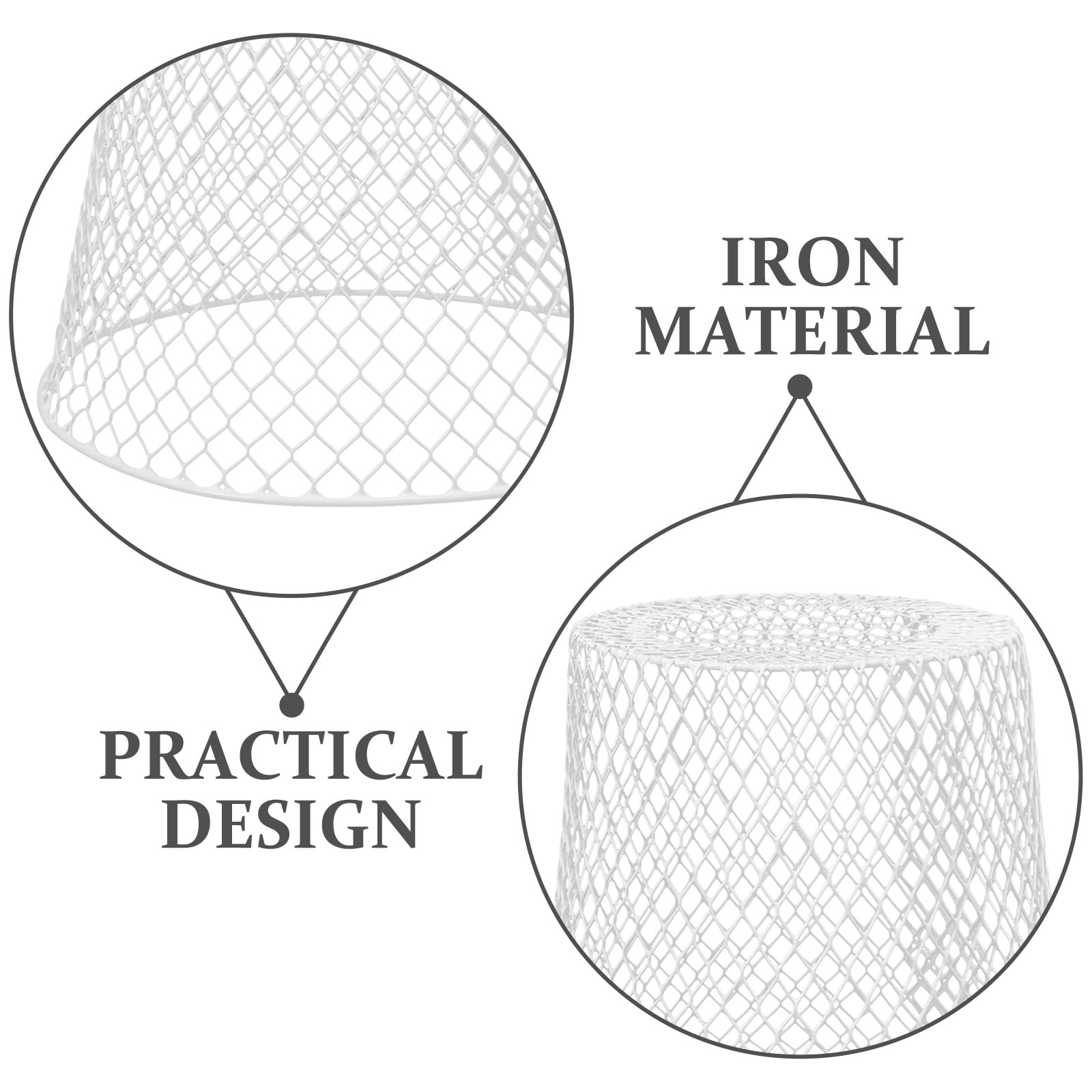 KALLORY 2-Pack Iron Plant Support Cages for Garden Transplants, Plant Guards to Promote Healthy Growth and Stability