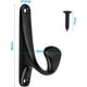 thumbnail image 2 of Coat Hooks, Wall Mounted Hooks With 10 Screws, Heavy Duty Wall Hook, Black Coat Hooks Modern, Robe Hooks Hangers, Zinc Alloy Hooks For Hanging Key, To, 2 of 5