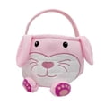 thumbnail image 1 of Easter Basket Soft Comfortable Hand-held Portable Decorative Plush Cartoon Shape Candy Storage, 1 of 3